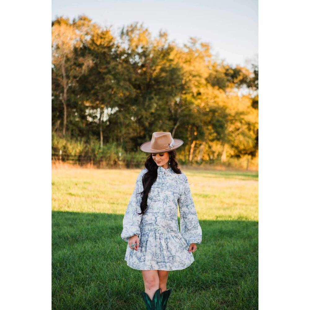 NEW HIDDENBRAND o'malley lace-up dress in grey